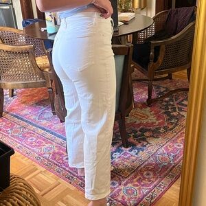 Madewell The Perfect Vintage Wide - Leg Crop Jean